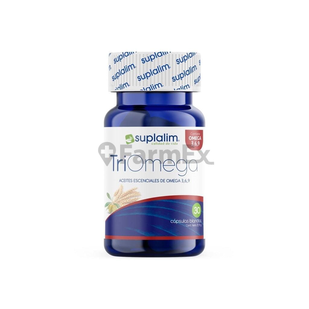 Tri Omega 3-6-9 x 30 cápsulas Farmex-VidaTres-Persistente